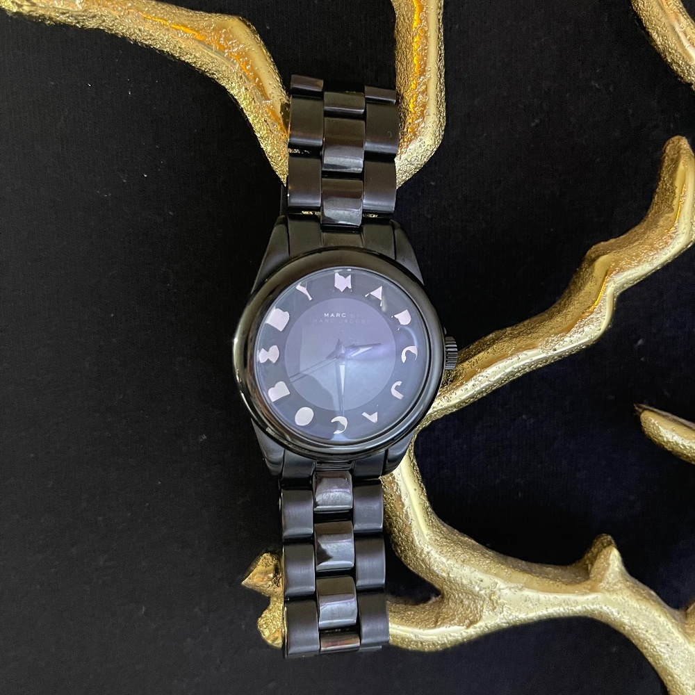 Marc by Marc Jacobs black ion all black watch, MBM3113